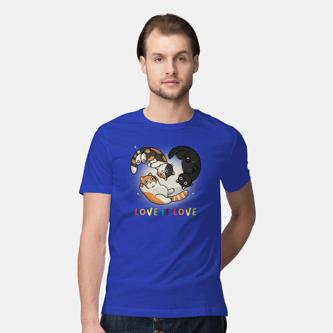 Love Is Always Love-Mens-Premium-Tee-Freecheese