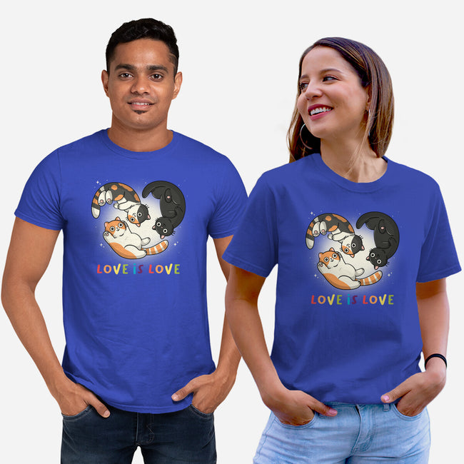 Love Is Always Love-Unisex-Basic-Tee-Freecheese