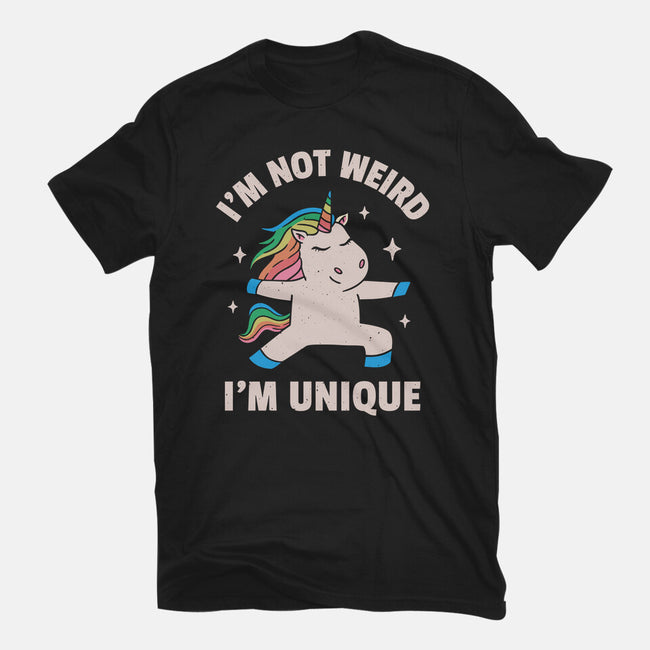 I'm Not Weird I'm Unique-Mens-Basic-Tee-brunopires