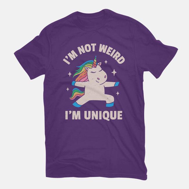 I'm Not Weird I'm Unique-Mens-Basic-Tee-brunopires