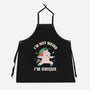 I'm Not Weird I'm Unique-Unisex-Kitchen-Apron-brunopires