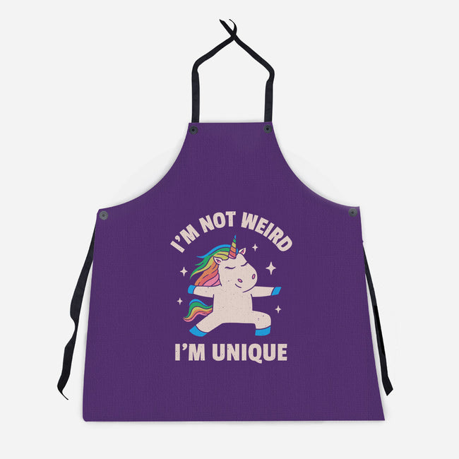 I'm Not Weird I'm Unique-Unisex-Kitchen-Apron-brunopires