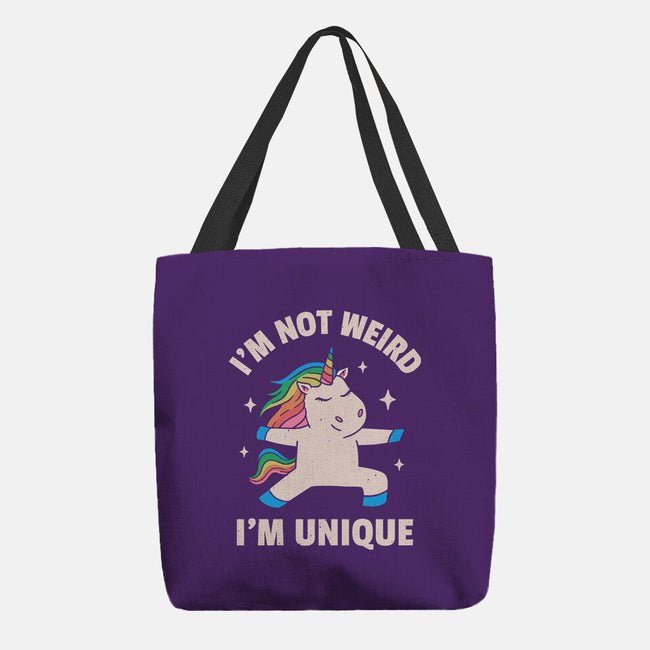 I'm Not Weird I'm Unique-None-Basic Tote-Bag-brunopires