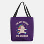 I'm Not Weird I'm Unique-None-Basic Tote-Bag-brunopires