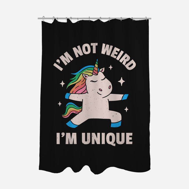I'm Not Weird I'm Unique-None-Polyester-Shower Curtain-brunopires