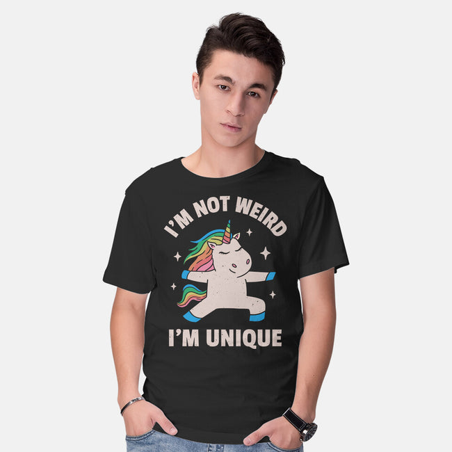 I'm Not Weird I'm Unique-Mens-Basic-Tee-brunopires
