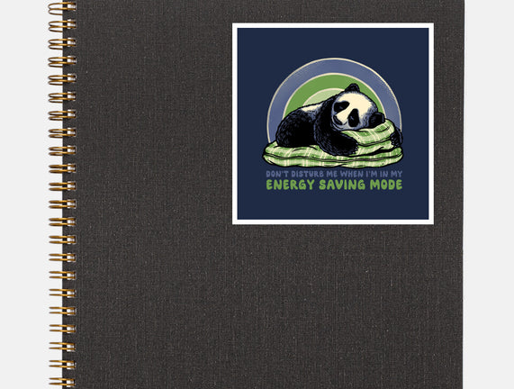 In My Energy Saving Mode