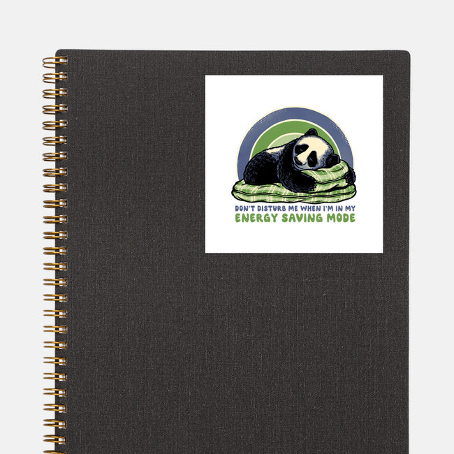 In My Energy Saving Mode-None-Glossy-Sticker-glitchygorilla
