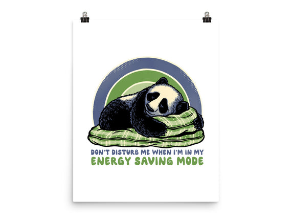 In My Energy Saving Mode