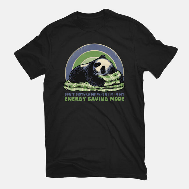 In My Energy Saving Mode-Mens-Basic-Tee-glitchygorilla