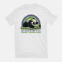 In My Energy Saving Mode-Womens-Fitted-Tee-glitchygorilla
