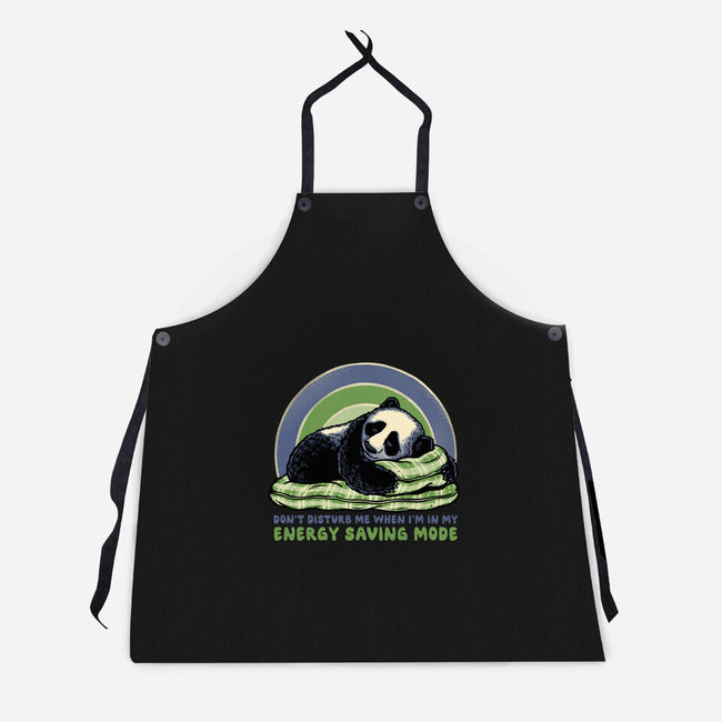 In My Energy Saving Mode-Unisex-Kitchen-Apron-glitchygorilla