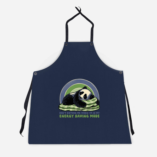 In My Energy Saving Mode-Unisex-Kitchen-Apron-glitchygorilla