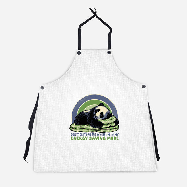 In My Energy Saving Mode-Unisex-Kitchen-Apron-glitchygorilla