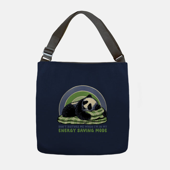 In My Energy Saving Mode-None-Adjustable Tote-Bag-glitchygorilla
