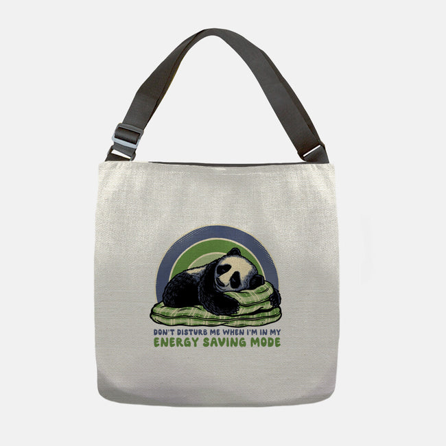 In My Energy Saving Mode-None-Adjustable Tote-Bag-glitchygorilla