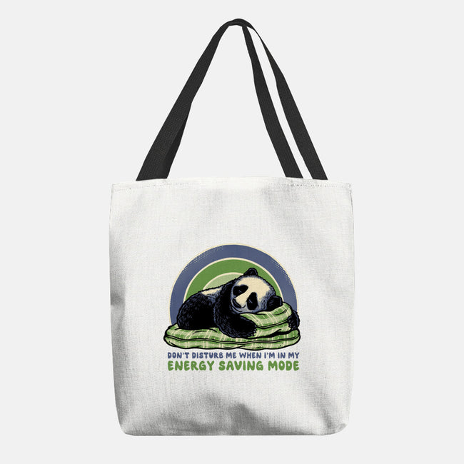 In My Energy Saving Mode-None-Basic Tote-Bag-glitchygorilla
