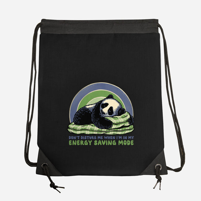 In My Energy Saving Mode-None-Drawstring-Bag-glitchygorilla