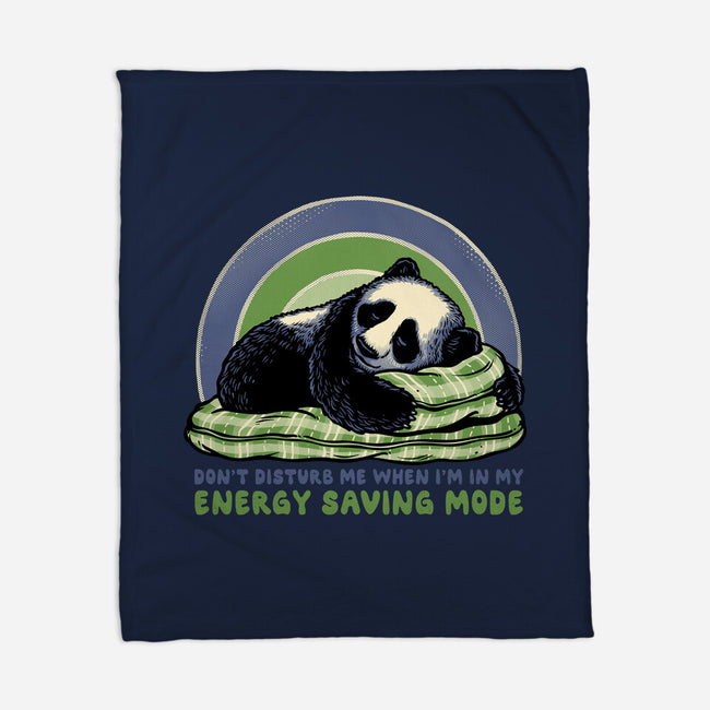 In My Energy Saving Mode-None-Fleece-Blanket-glitchygorilla