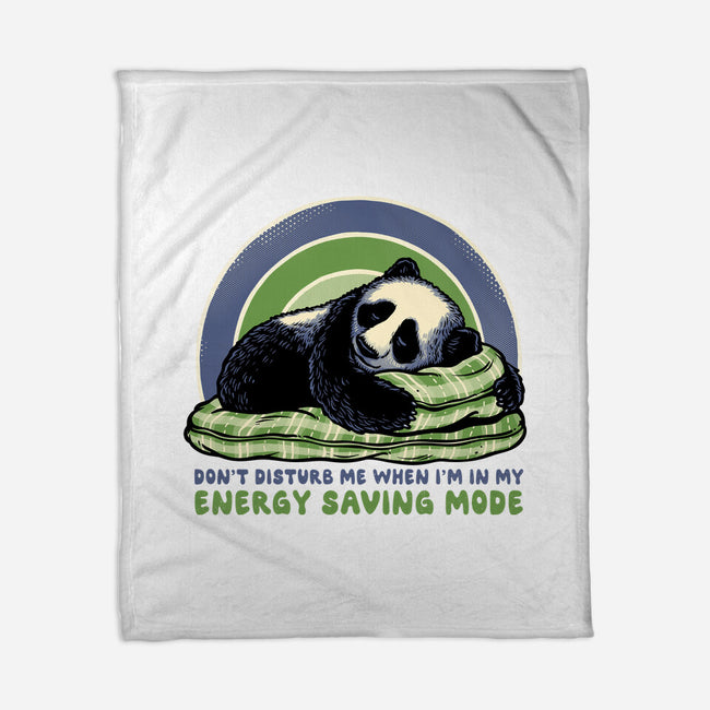 In My Energy Saving Mode-None-Fleece-Blanket-glitchygorilla