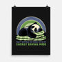 In My Energy Saving Mode-None-Matte-Poster-glitchygorilla