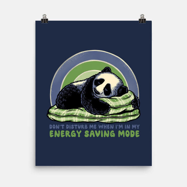 In My Energy Saving Mode-None-Matte-Poster-glitchygorilla
