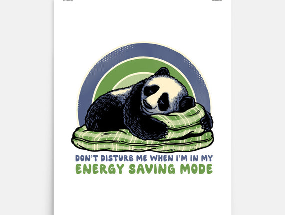In My Energy Saving Mode