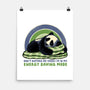 In My Energy Saving Mode-None-Matte-Poster-glitchygorilla