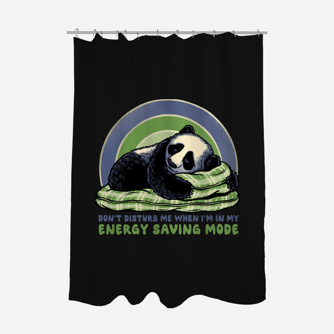 In My Energy Saving Mode-None-Polyester-Shower Curtain-glitchygorilla