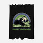 In My Energy Saving Mode-None-Polyester-Shower Curtain-glitchygorilla