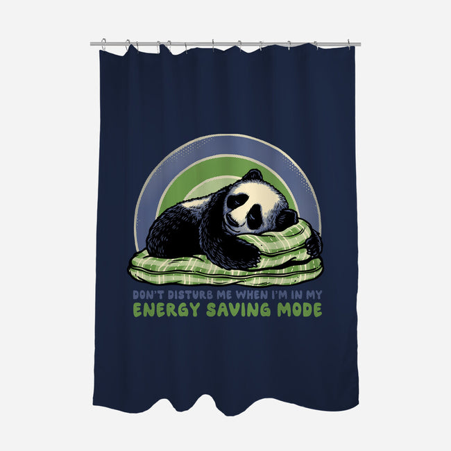 In My Energy Saving Mode-None-Polyester-Shower Curtain-glitchygorilla