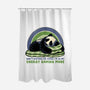 In My Energy Saving Mode-None-Polyester-Shower Curtain-glitchygorilla