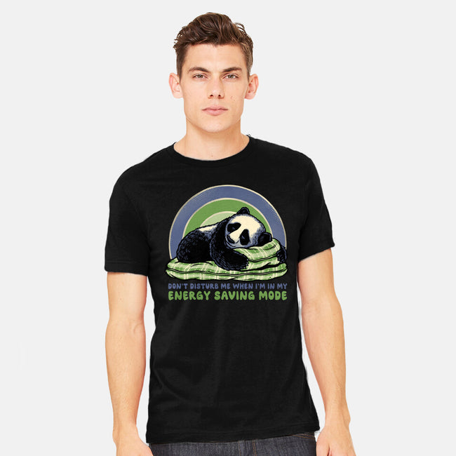 In My Energy Saving Mode-Mens-Heavyweight-Tee-glitchygorilla
