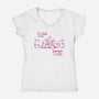 Tiny Wings Big Problems-Womens-V-Neck-Tee-Arigatees