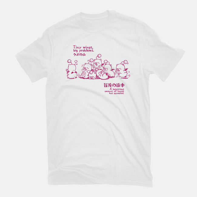 Tiny Wings Big Problems-Womens-Fitted-Tee-Arigatees
