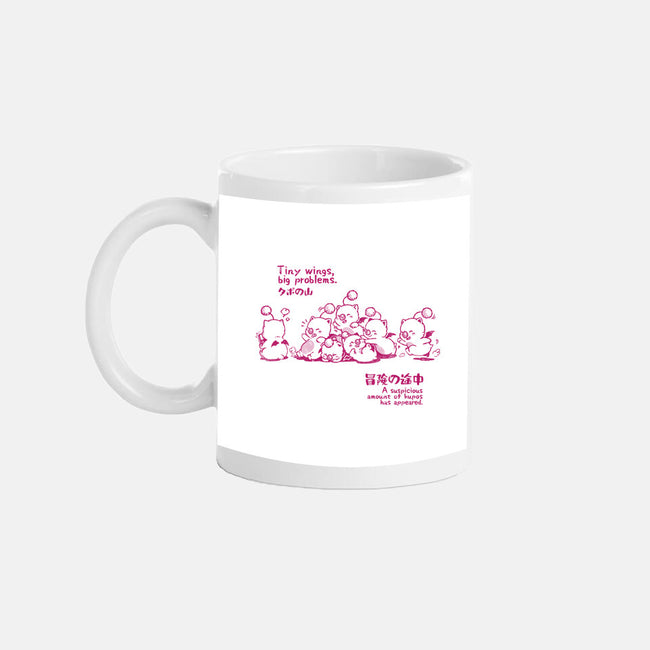 Tiny Wings Big Problems-None-Mug-Drinkware-Arigatees