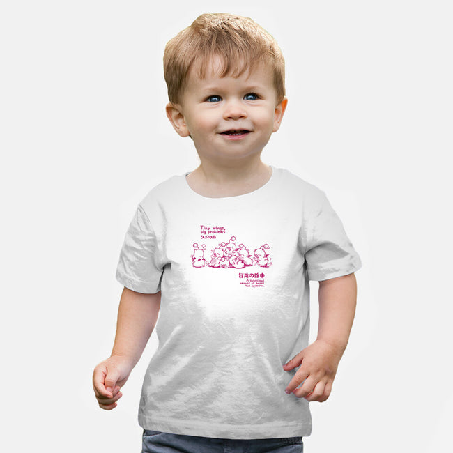 Tiny Wings Big Problems-Baby-Basic-Tee-Arigatees