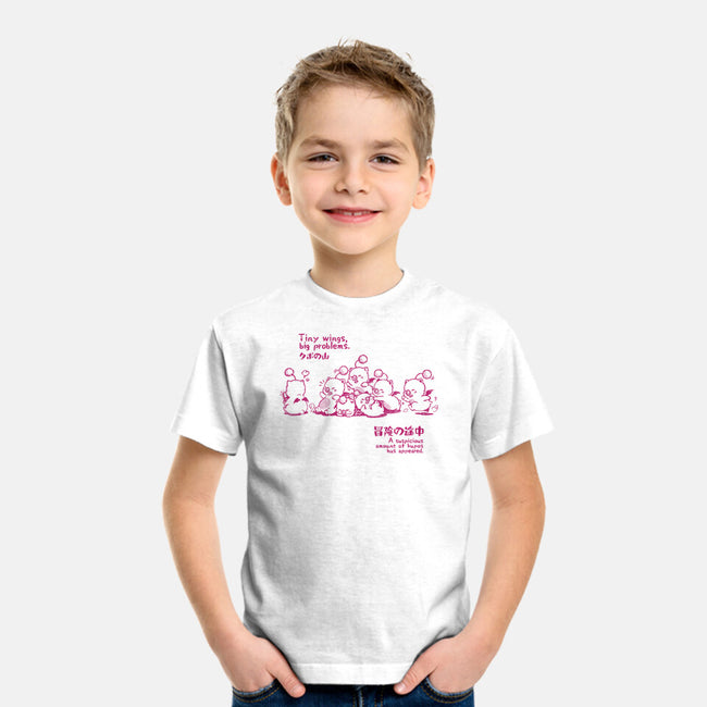 Tiny Wings Big Problems-Youth-Basic-Tee-Arigatees