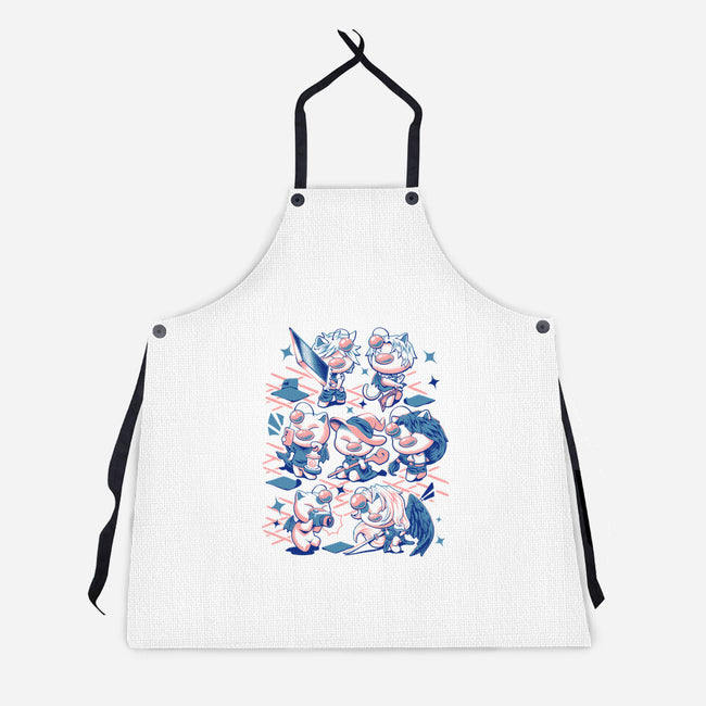 Fantasy Cosplay Con-Unisex-Kitchen-Apron-Arigatees