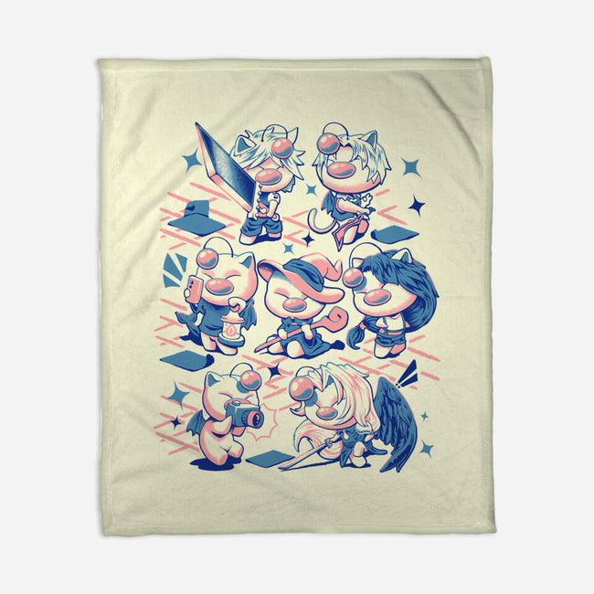 Fantasy Cosplay Con-None-Fleece-Blanket-Arigatees