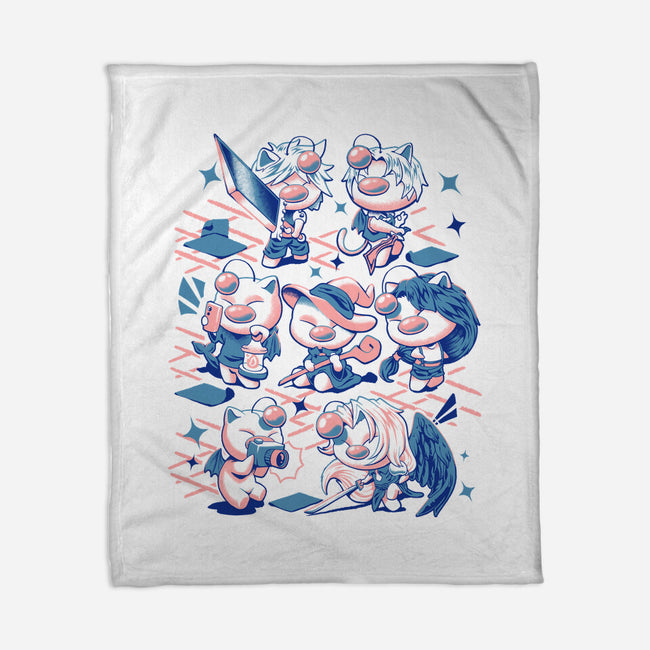 Fantasy Cosplay Con-None-Fleece-Blanket-Arigatees
