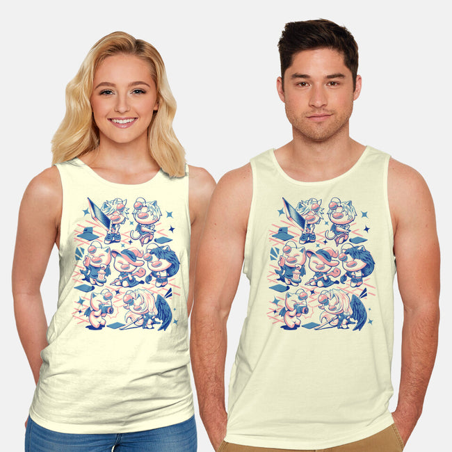 Fantasy Cosplay Con-Unisex-Basic-Tank-Arigatees
