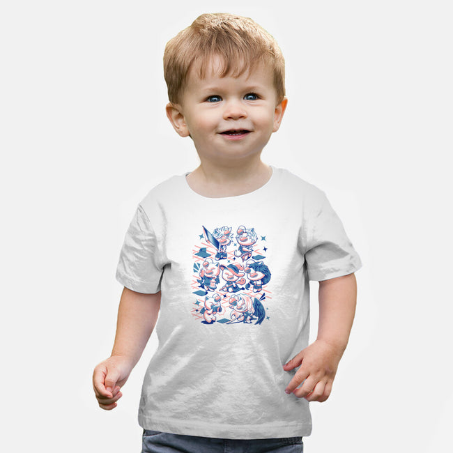 Fantasy Cosplay Con-Baby-Basic-Tee-Arigatees