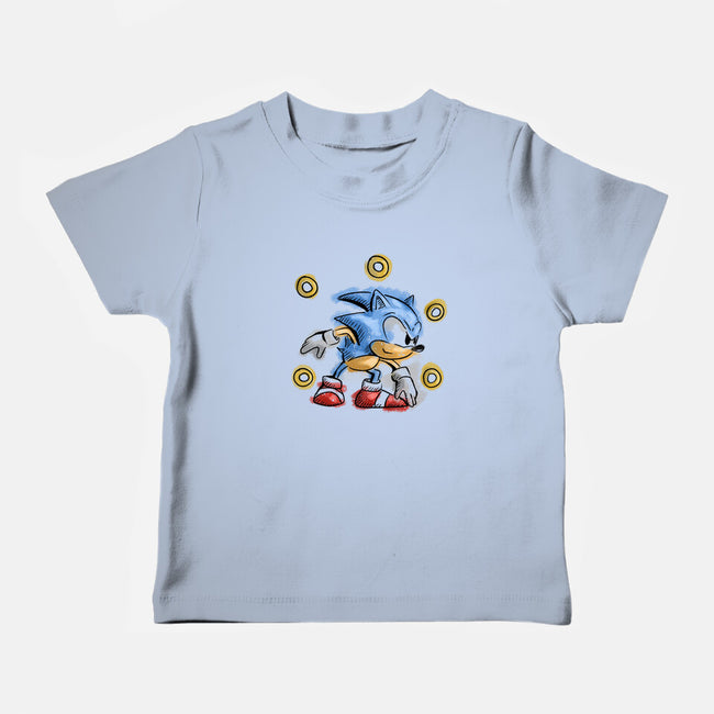 Water Hedgehog-Baby-Basic-Tee-nickzzarto