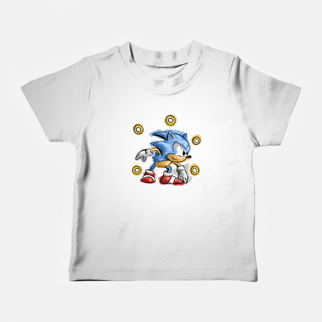 Water Hedgehog-Baby-Basic-Tee-nickzzarto