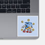 Water Hedgehog-None-Glossy-Sticker-nickzzarto