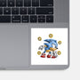 Water Hedgehog-None-Glossy-Sticker-nickzzarto