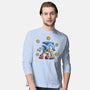 Water Hedgehog-Mens-Long Sleeved-Tee-nickzzarto