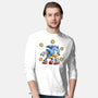 Water Hedgehog-Mens-Long Sleeved-Tee-nickzzarto