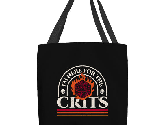 Here For The Crits